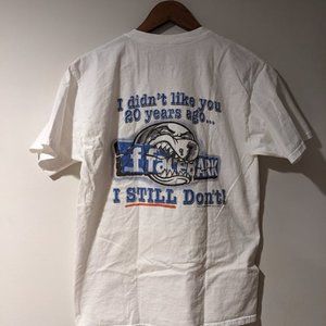 Vintage 2011 Big Dogs Facebook Spoof White Medium T-shirt